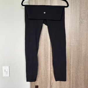 Lululemon Wunder Train High Rise Crop